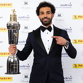 Premier League: Mohamed Salah sacré meilleur joueur de la saison 2017-2018