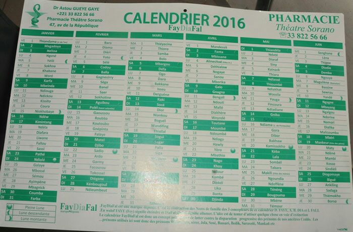 FayDialFal demeure le premier calendrier sénégalais abouti et officiellement publié ( Communiqué de presse )