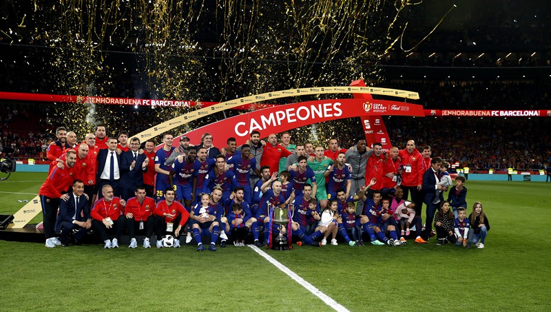 Une semaine après avoir remporté la Coupe du Roi, le Barça a remis le couvert en Liga.
