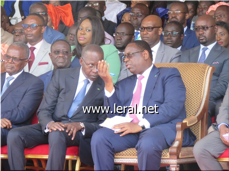 Diamniadio - Les images de l'inauguration du premier lot d'immeubles devant abriter les sphères ministérielles à Diamniadio par le président de la République, Macky Sall