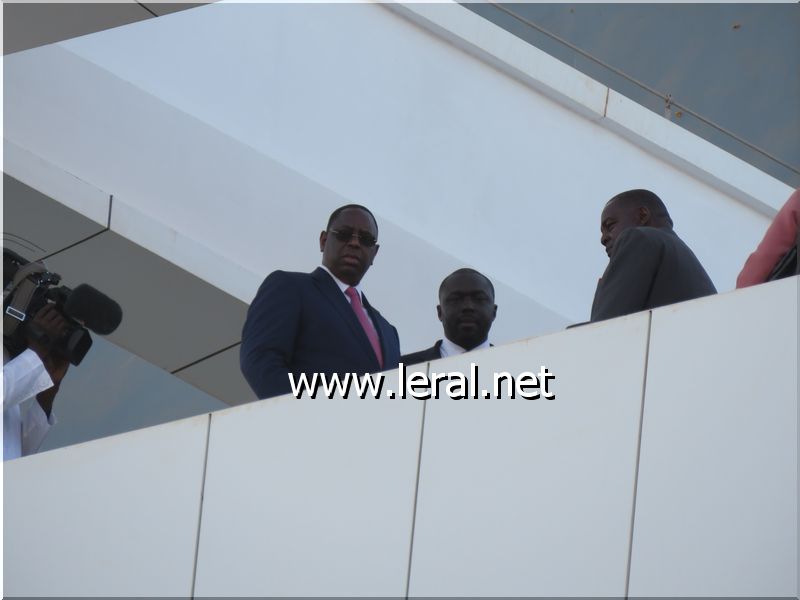 Diamniadio - Les images de l'inauguration du premier lot d'immeubles devant abriter les sphères ministérielles à Diamniadio par le président de la République, Macky Sall