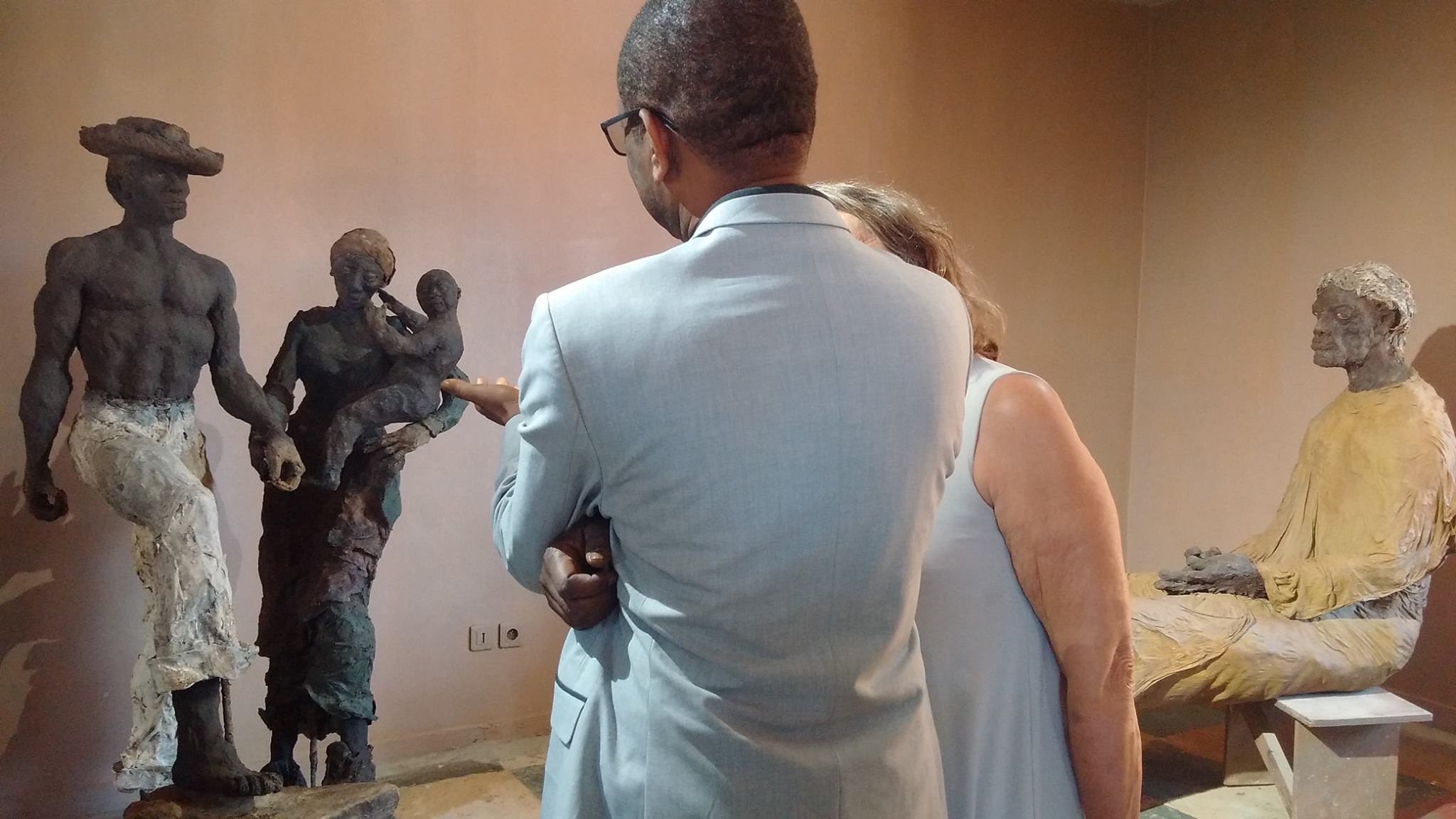 Inauguration de la Maison Ousmane Sow: Youssou Ndour a visité la Maison Ousmane Sow