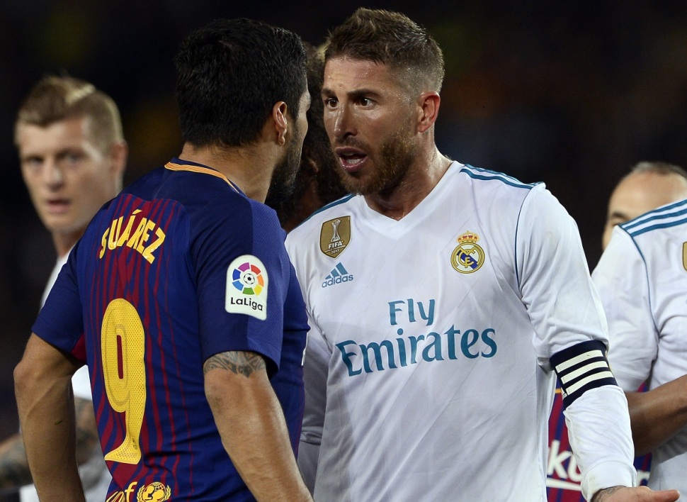 Barça-Real: coup de pression et manque d’éducation, Sergio Ramos se paie Messi et Suarez