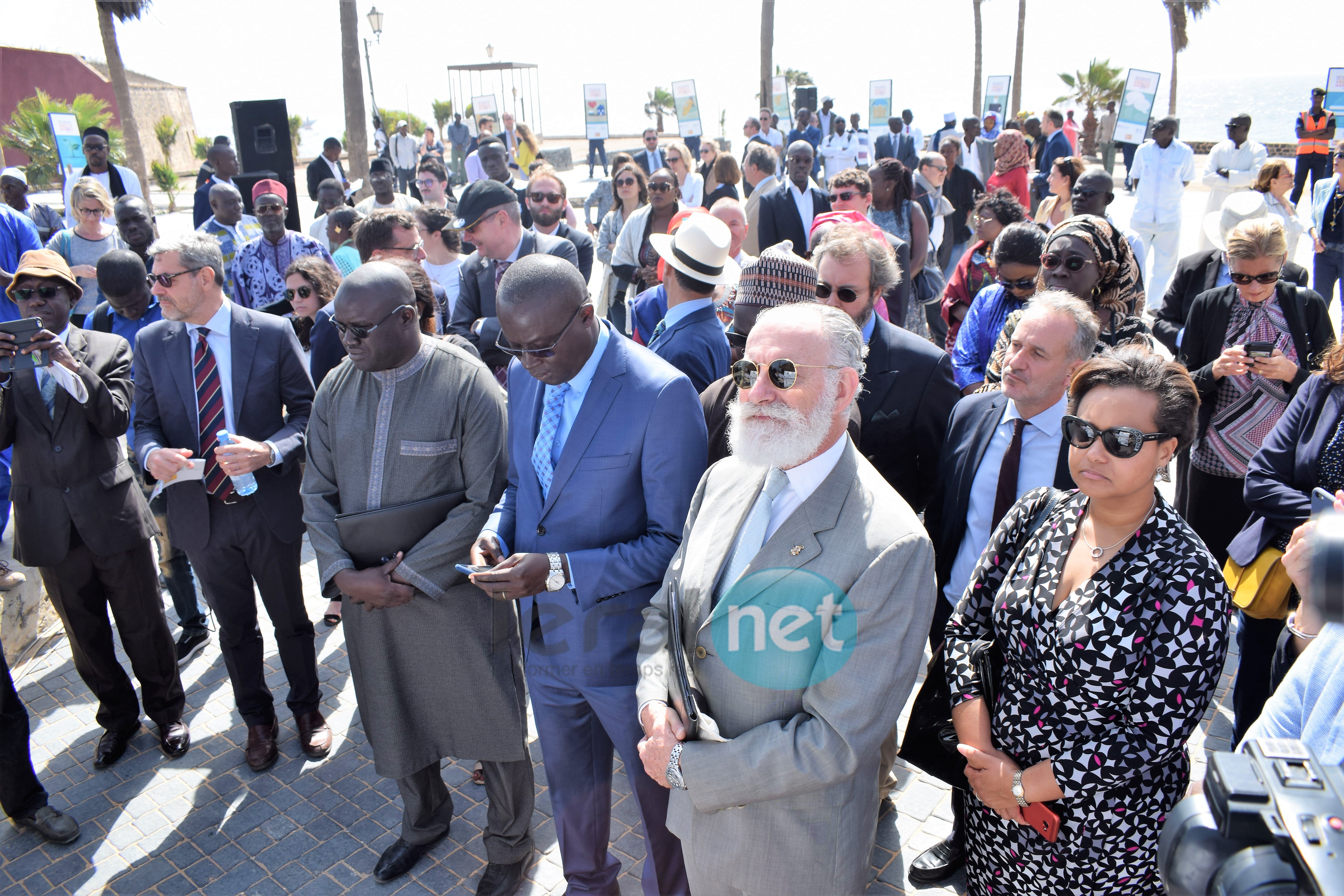 Photos : La nouvelle Place de l'Europe à Gorée a été inaugurée