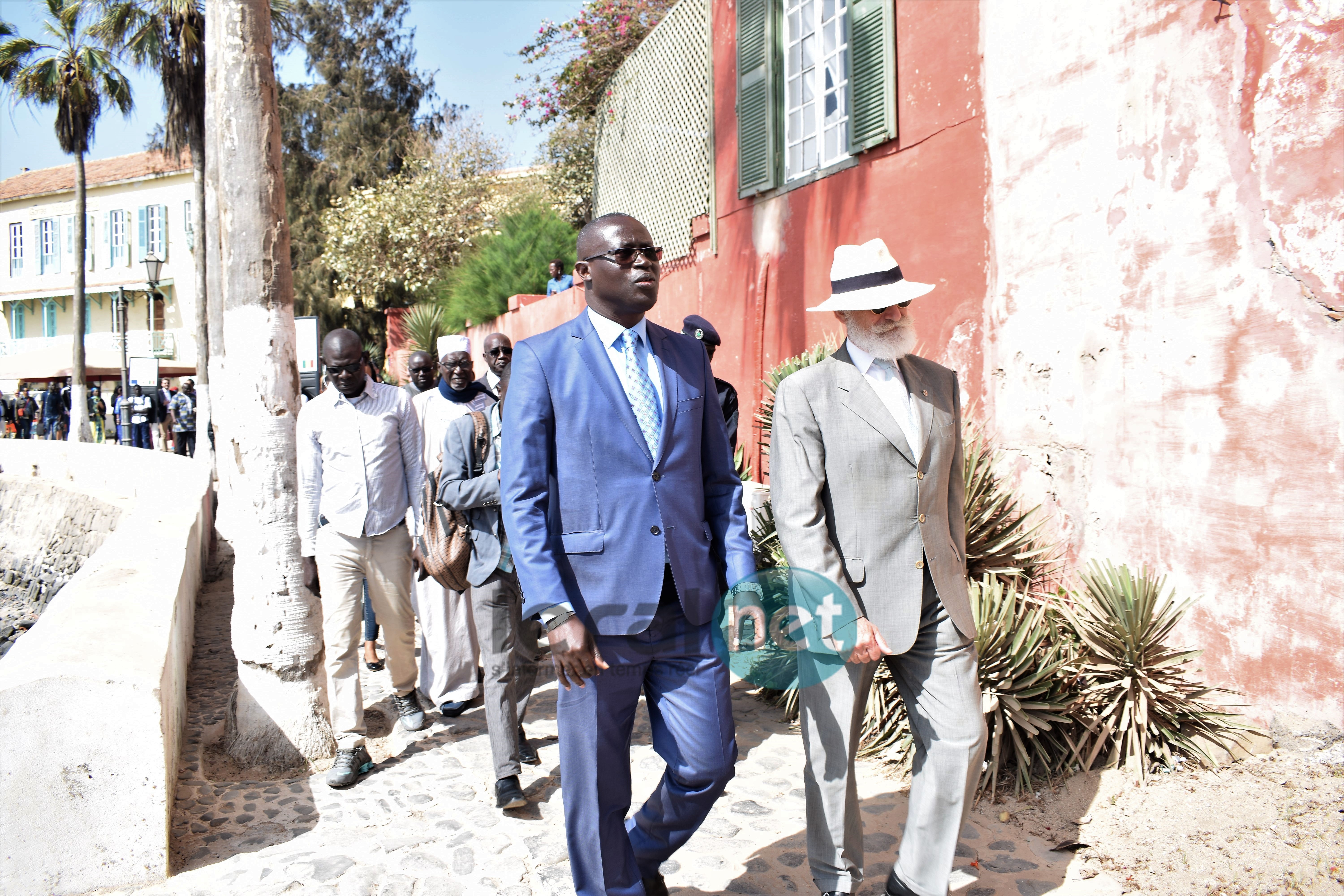 Photos : La nouvelle Place de l'Europe à Gorée a été inaugurée