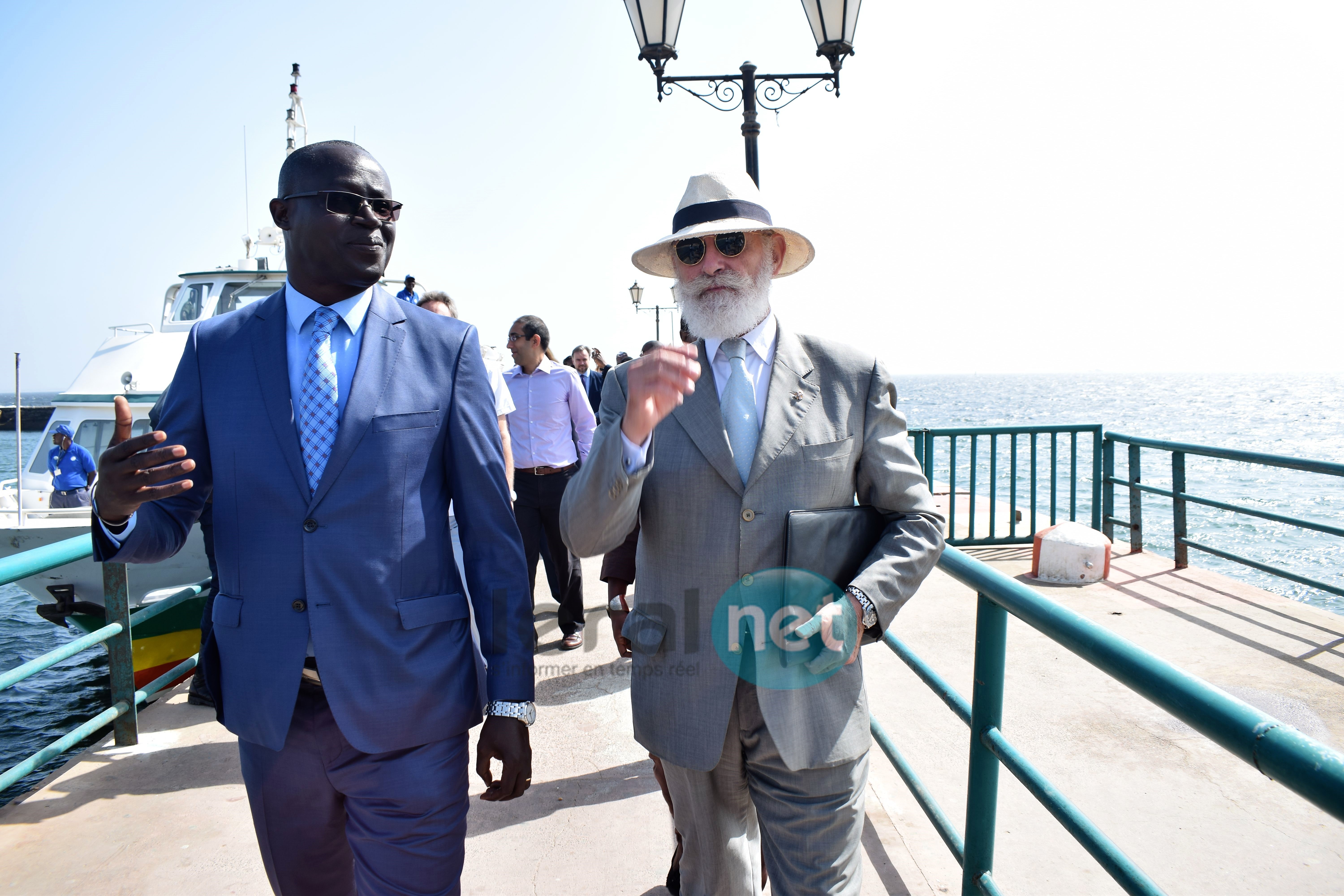 Photos : La nouvelle Place de l'Europe à Gorée a été inaugurée
