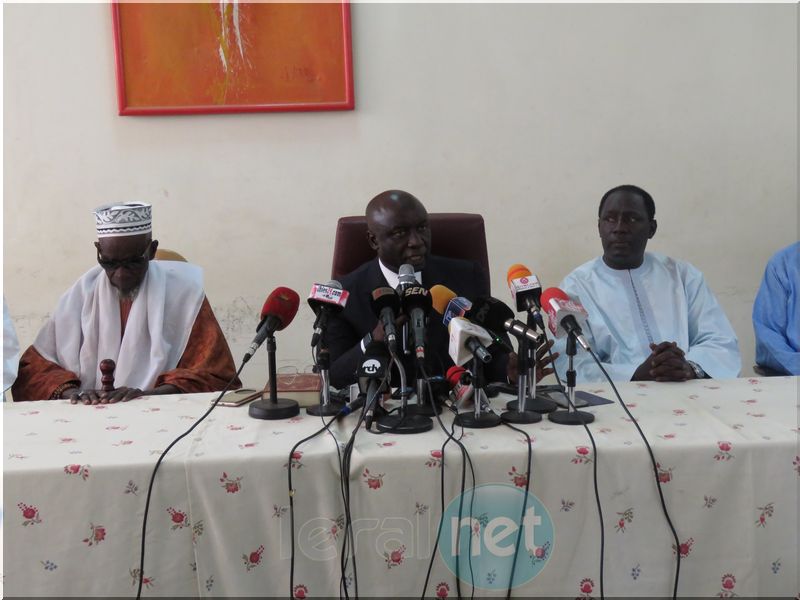 Les images du point de presse de Idrissa Seck à Thies