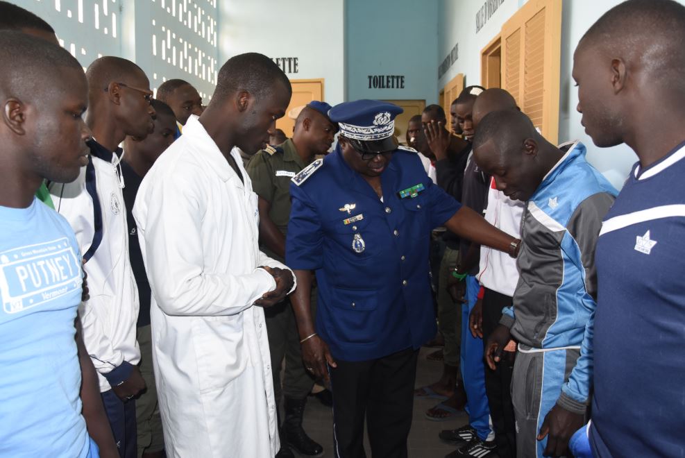 Saint-Louis:  le Général Niang au chevet de ses hommes blessés à l'Ugb