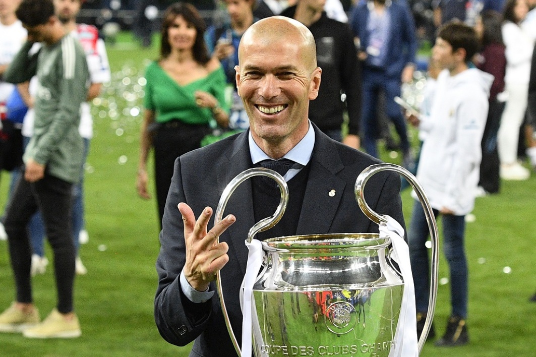 "C'est un truc de fou, c'est fantastique", savoure Zidane