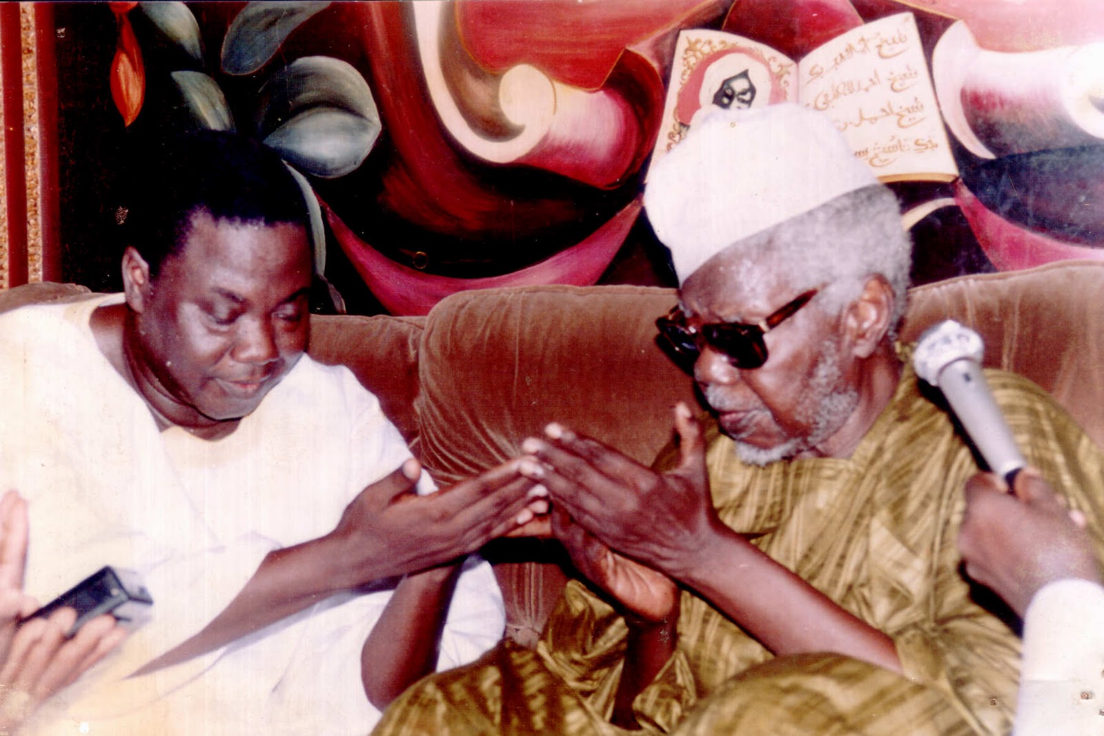 Photos : Serigne Mbacké Sokhna Lô avec Mame Abdoul Aziz Sy Dabakh