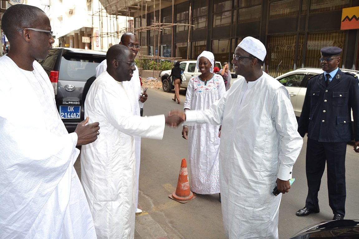 PHOTOS - Visite de travail du Ministre Amadou Ba à la Direction générale de la Comptabilité et du Trésor