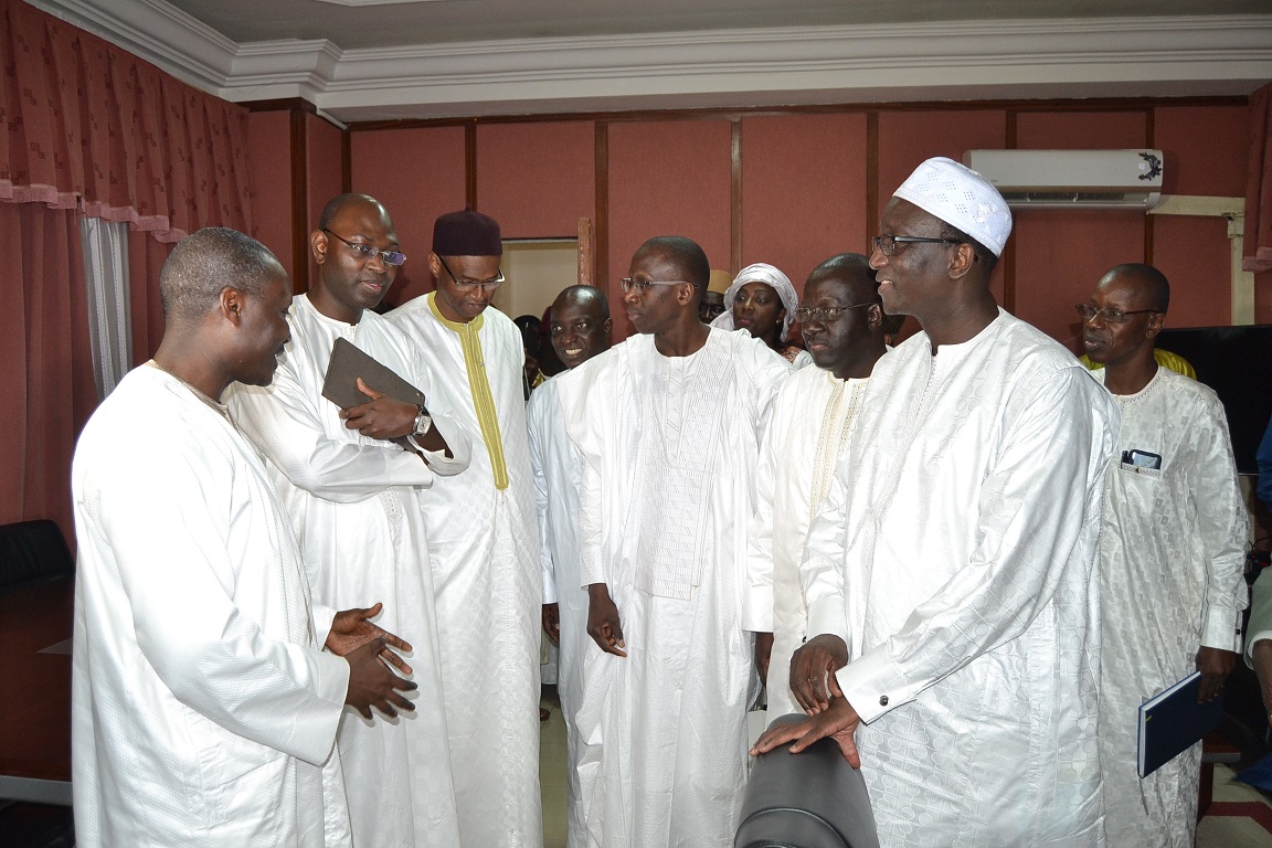 PHOTOS - Visite de travail du Ministre Amadou Ba à la Direction générale de la Comptabilité et du Trésor