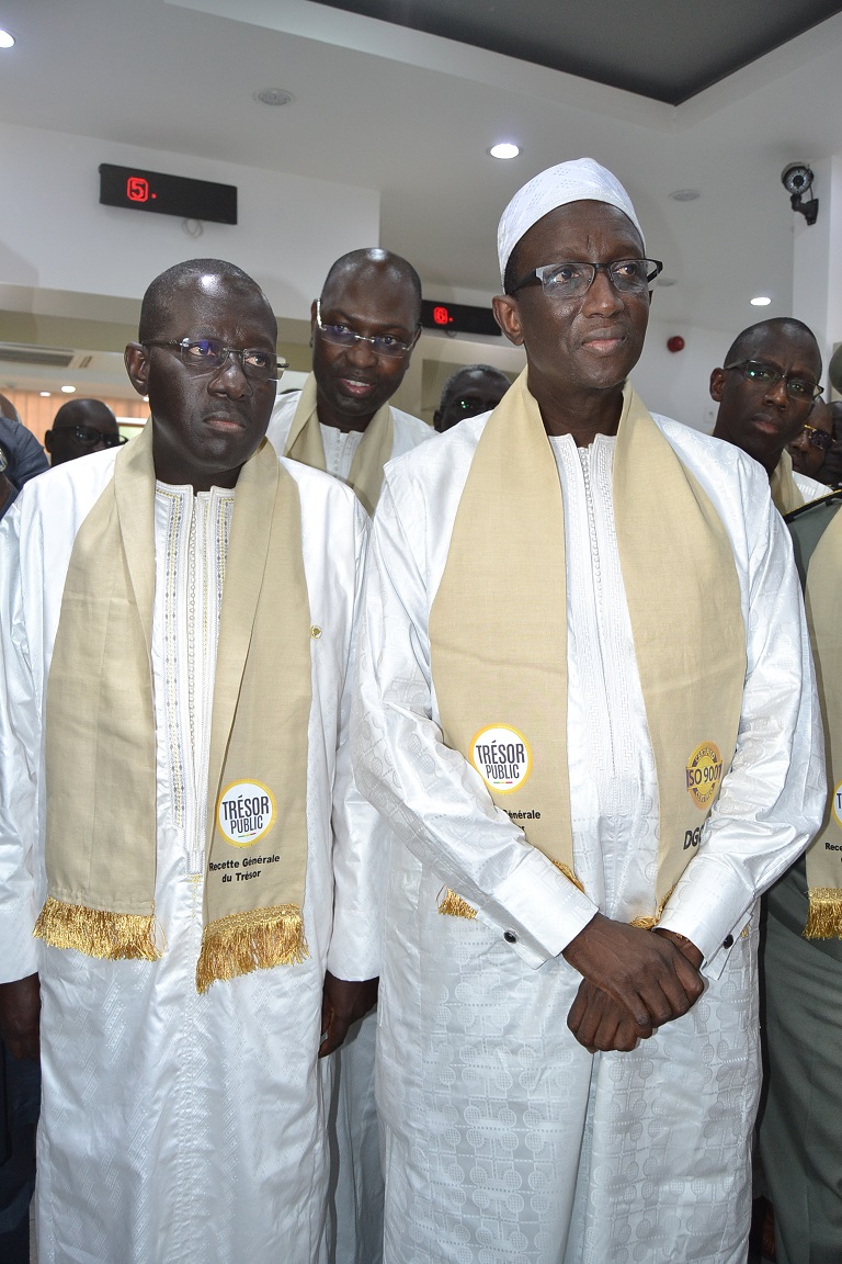 PHOTOS - Visite de travail du Ministre Amadou Ba à la Direction générale de la Comptabilité et du Trésor