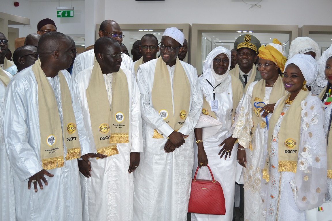 PHOTOS - Visite de travail du Ministre Amadou Ba à la Direction générale de la Comptabilité et du Trésor