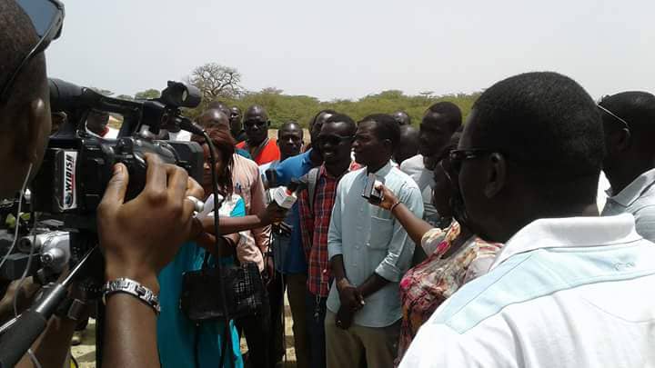 ‘’Alerte sur l'occupation illégale du domaine public de la lagune de Mballing’’