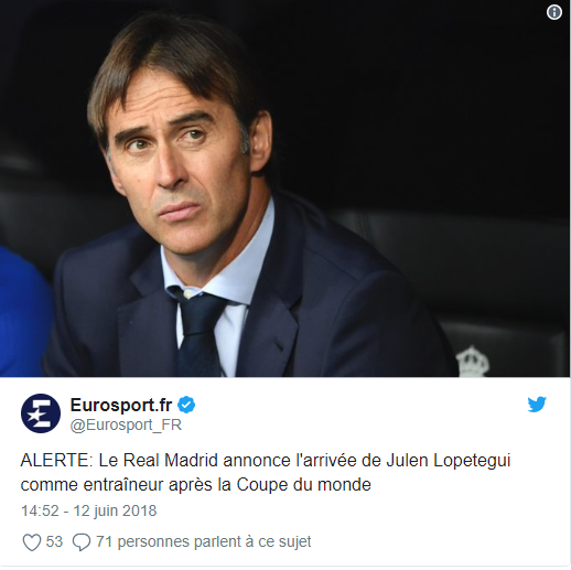 Officiel: le Real Madrid annonce son nouvel entraîneur