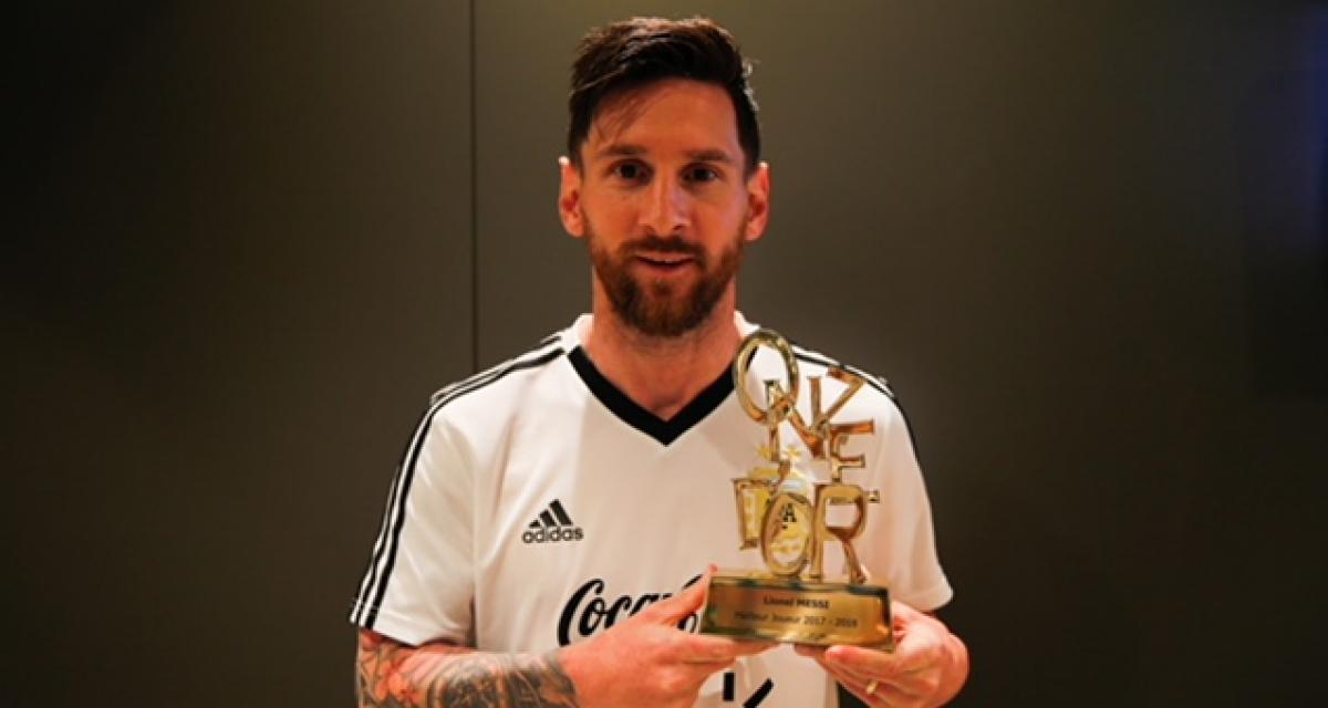 Événement : Lionel Messi élu Onze d’Or 2017-2018 !