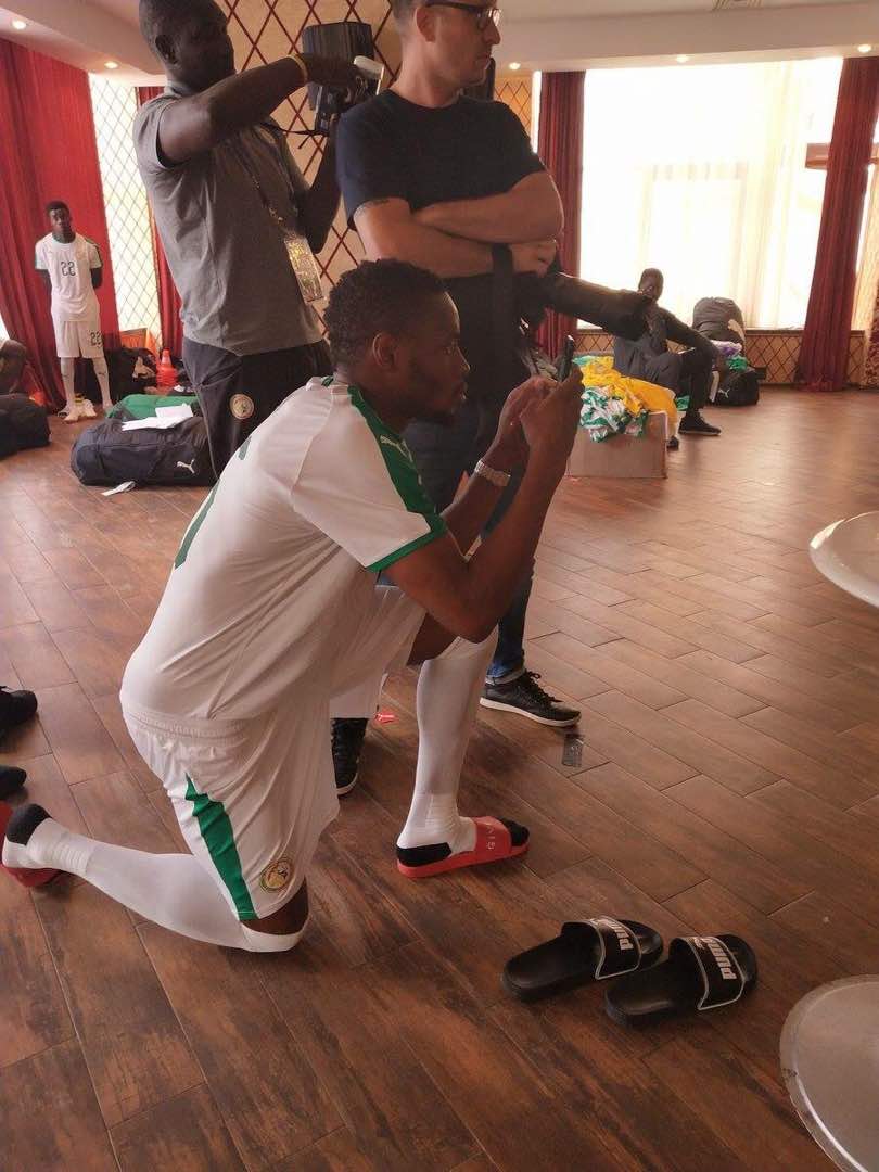 PHOTOS - Mondial-2018 : Les "Lions" s'installent et se régalent à Kaluga
