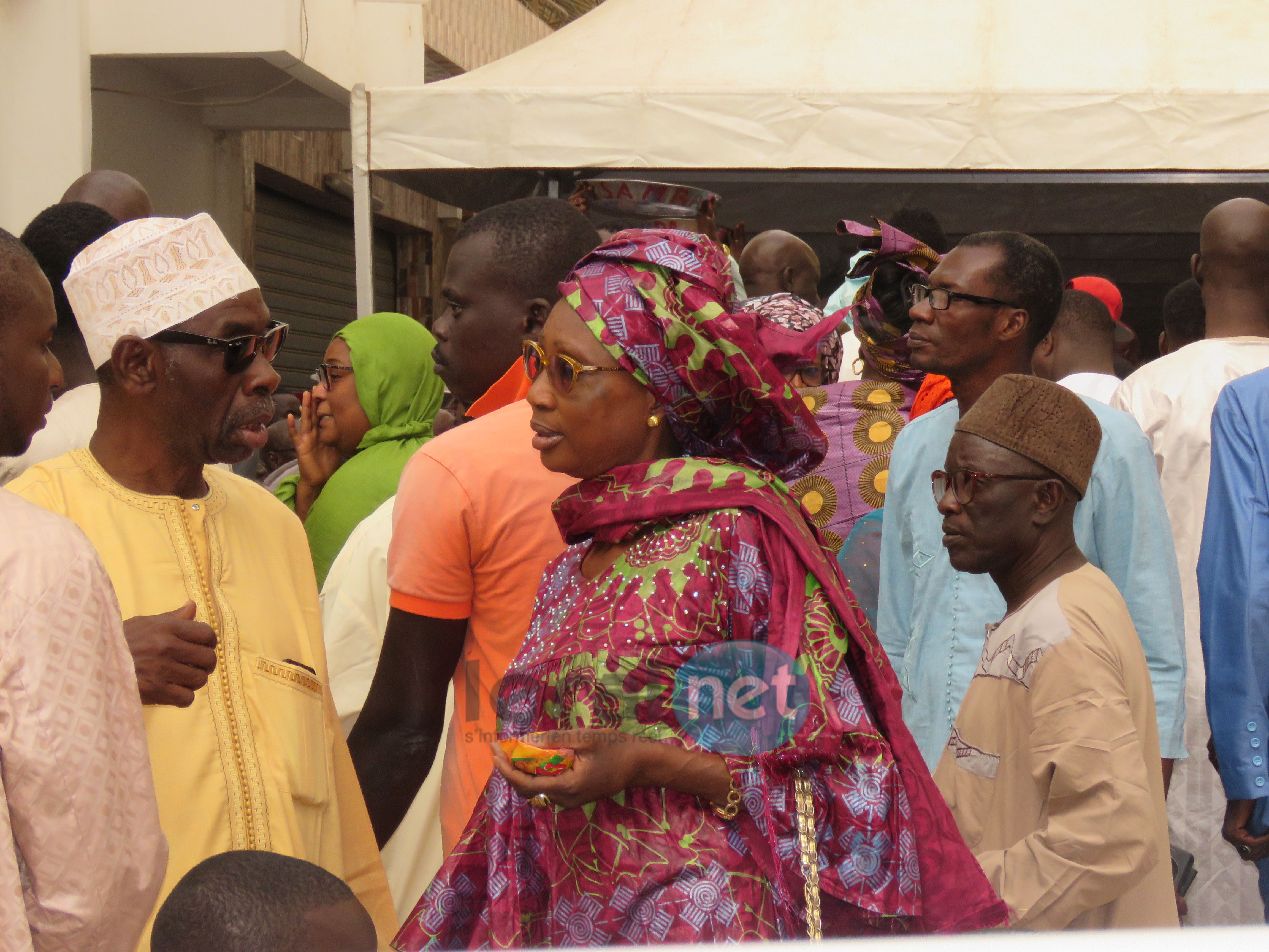 Photos -Chez Thione Seck: Adja Diouf, sœur de Kiné Diouf Diaga, décédée 