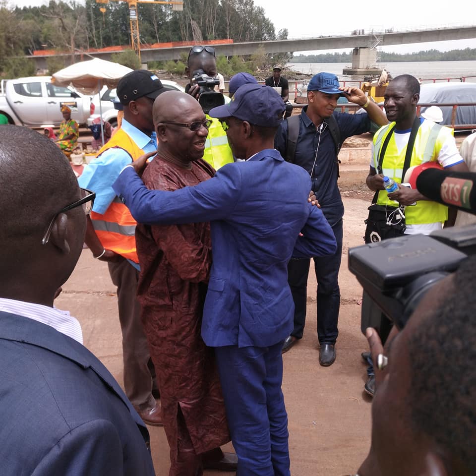 Pont de Farafégny : l'achèvement des travaux prévu 'd'ici fin 2018'