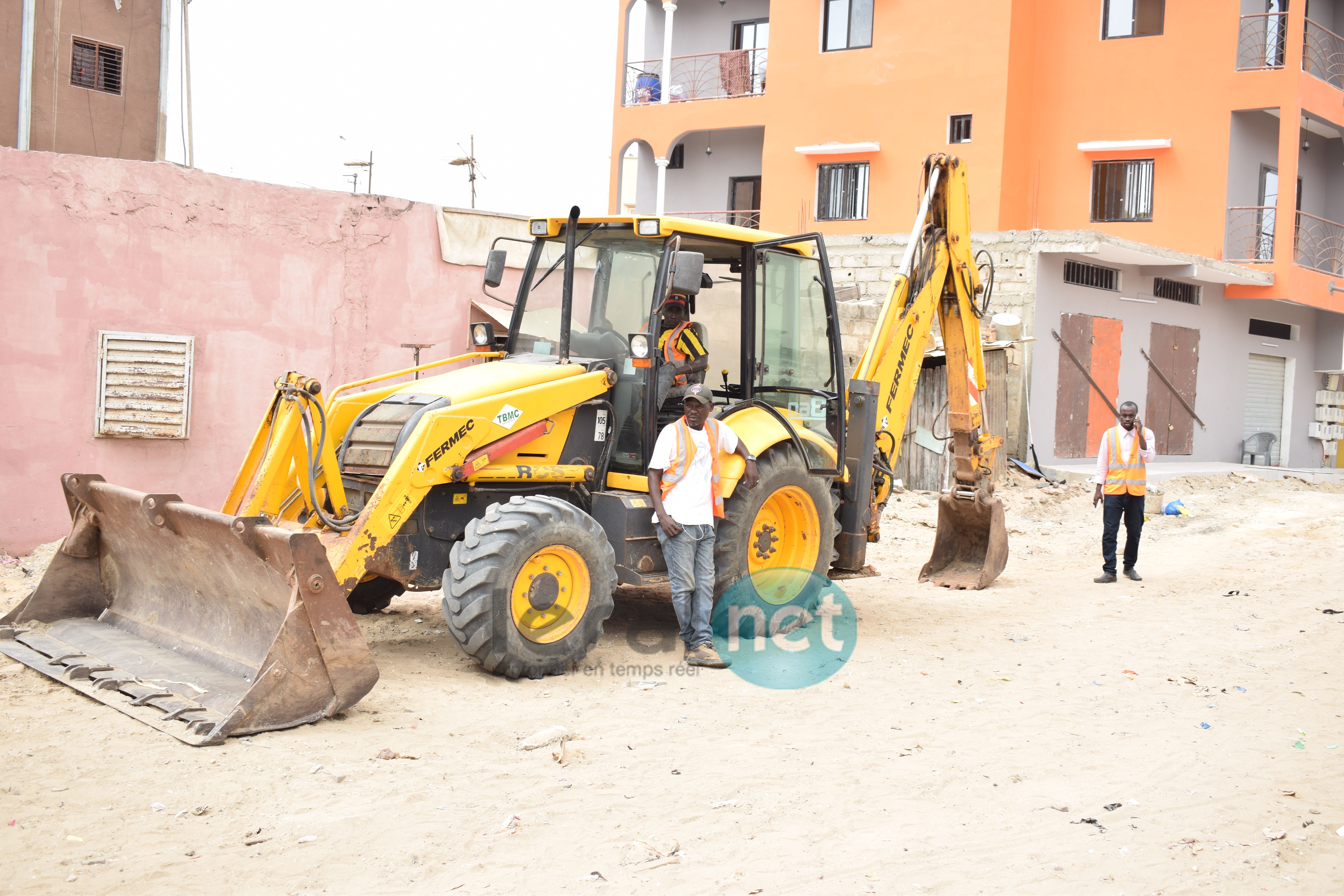 (Photos) Projet d'assainissement des eaux pluviales de la Commune de Dakar-Plateau / Rebeuss