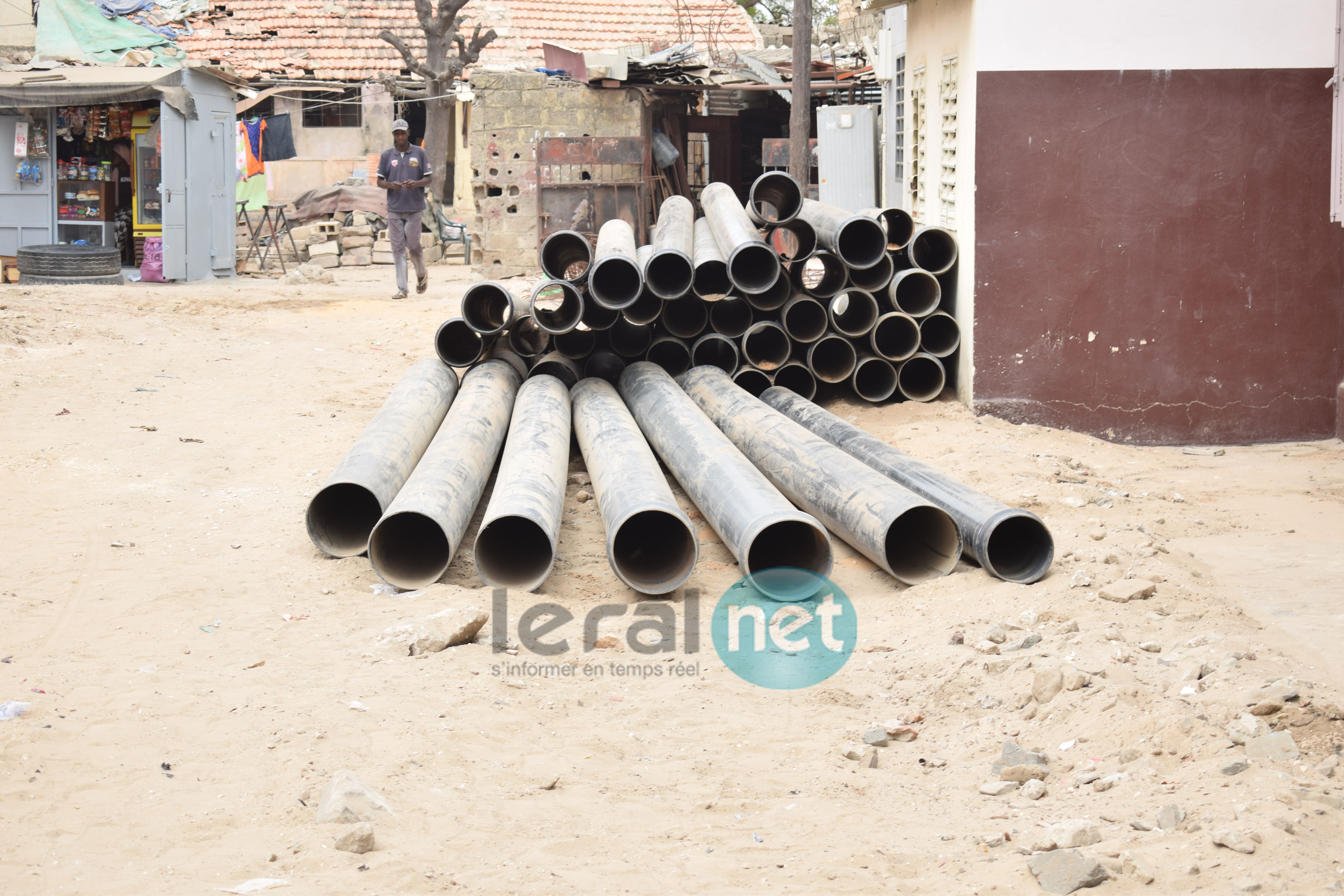 (Photos) Projet d'assainissement des eaux pluviales de la Commune de Dakar-Plateau / Rebeuss