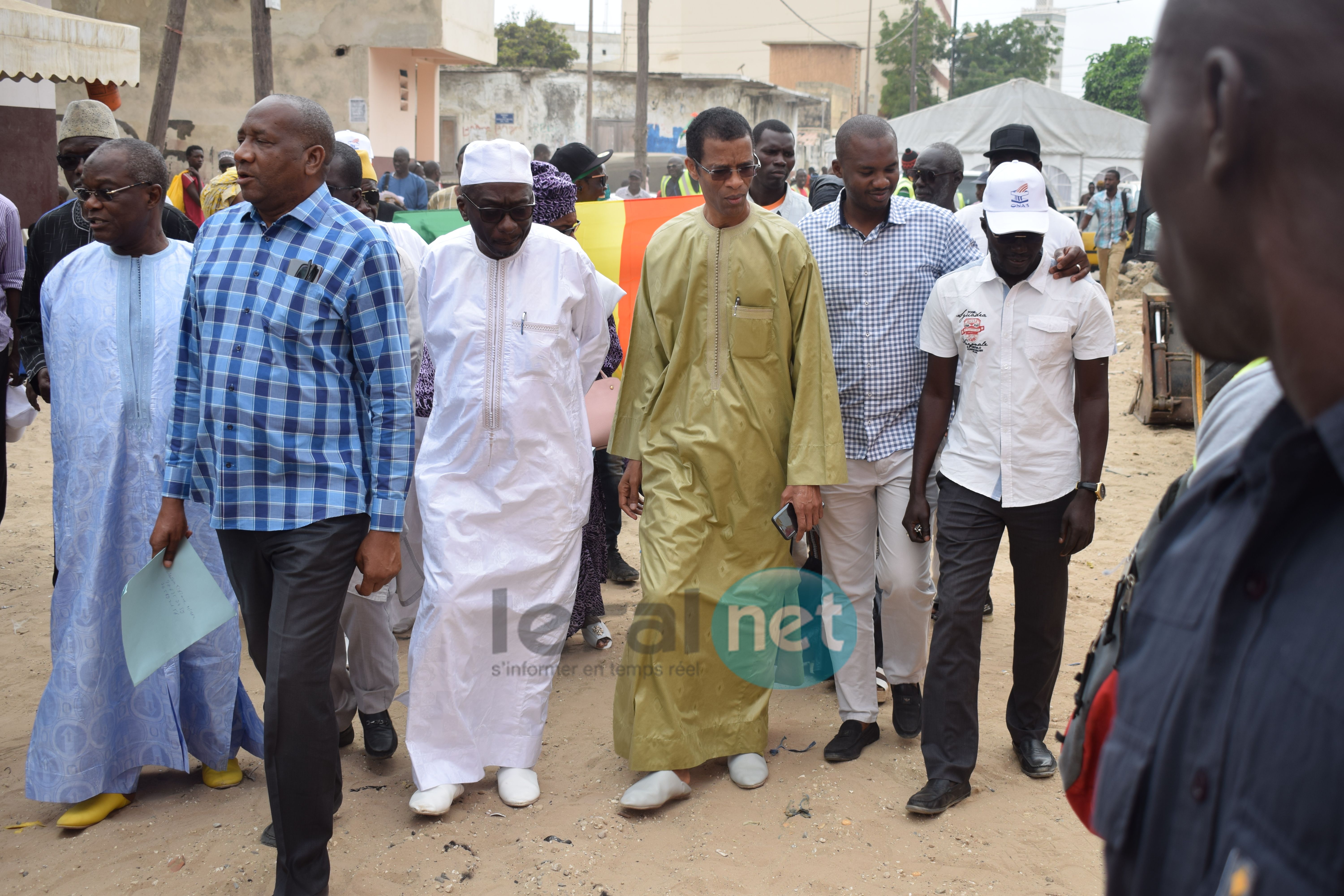 (Photos) Projet d'assainissement des eaux pluviales de la Commune de Dakar-Plateau / Rebeuss