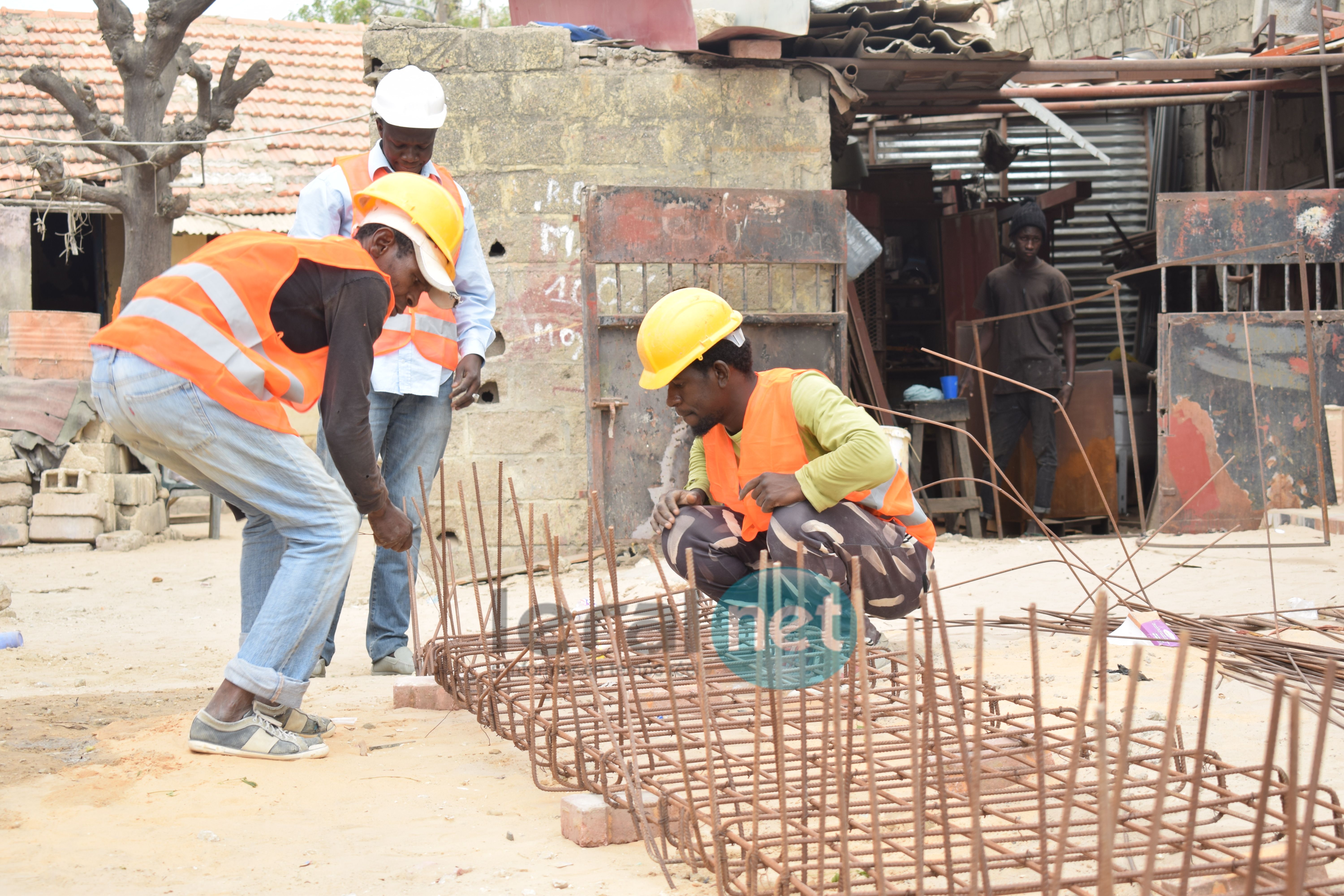 (Photos) Projet d'assainissement des eaux pluviales de la Commune de Dakar-Plateau / Rebeuss