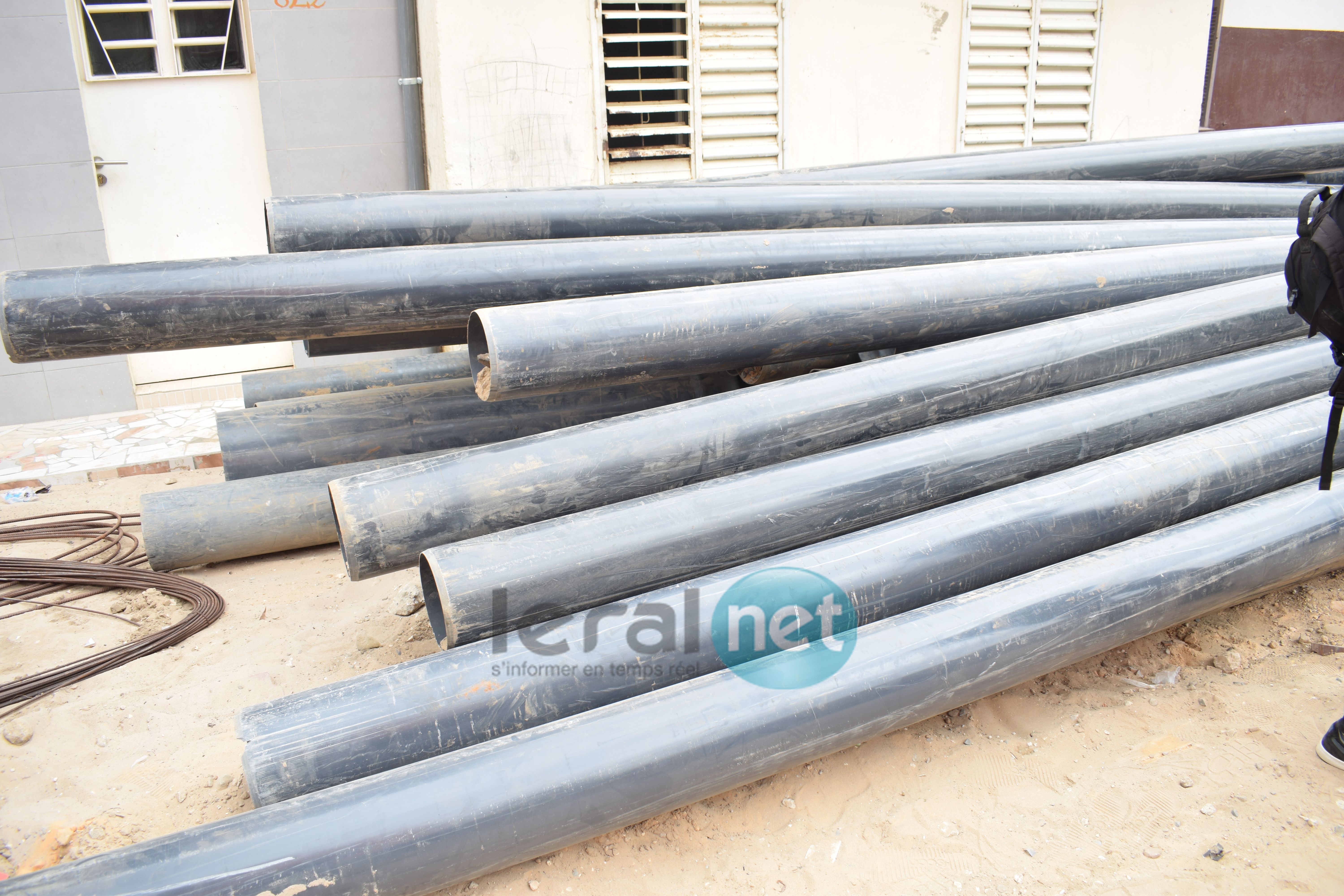 (Photos) Projet d'assainissement des eaux pluviales de la Commune de Dakar-Plateau / Rebeuss