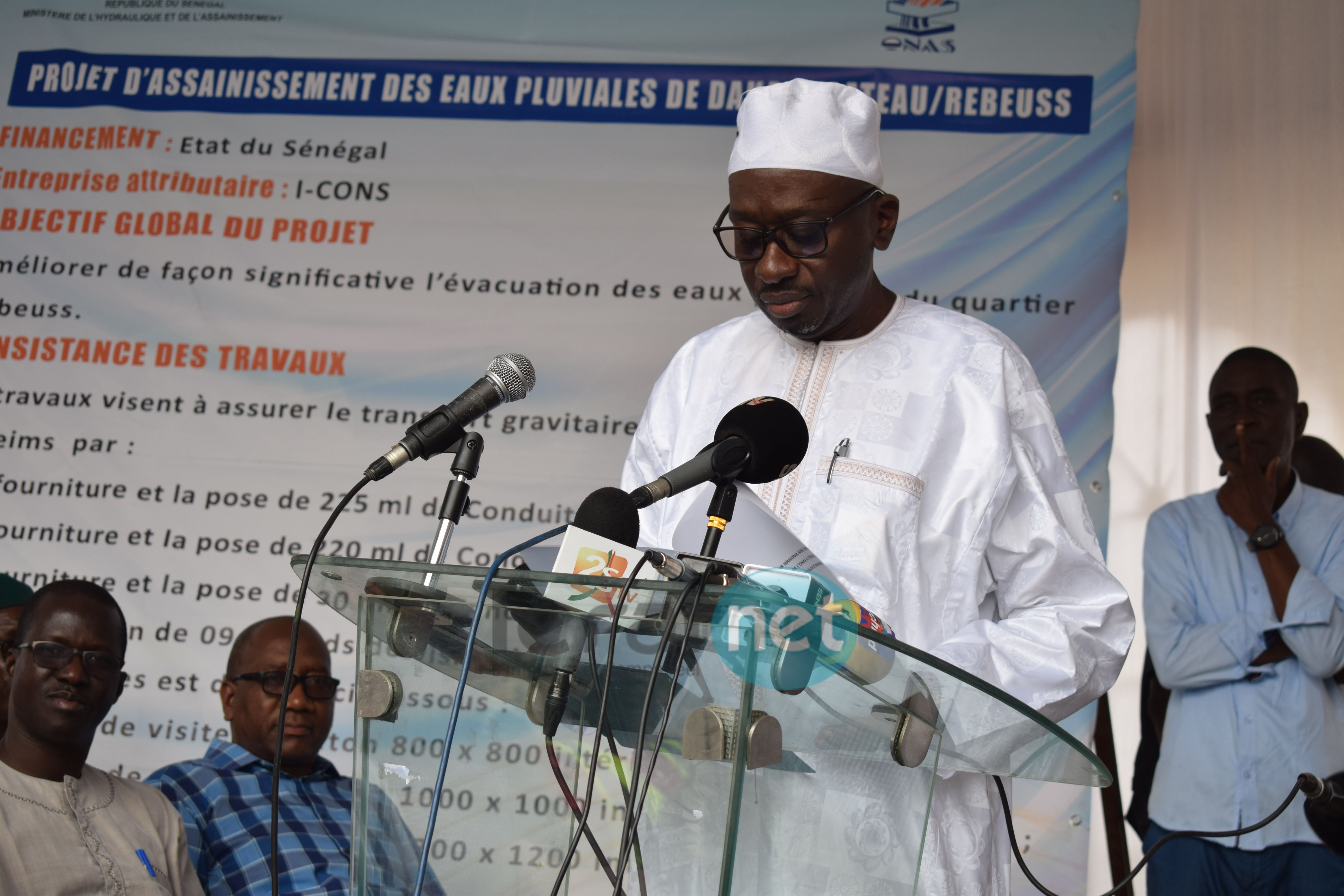 (Photos) Projet d'assainissement des eaux pluviales de la Commune de Dakar-Plateau / Rebeuss