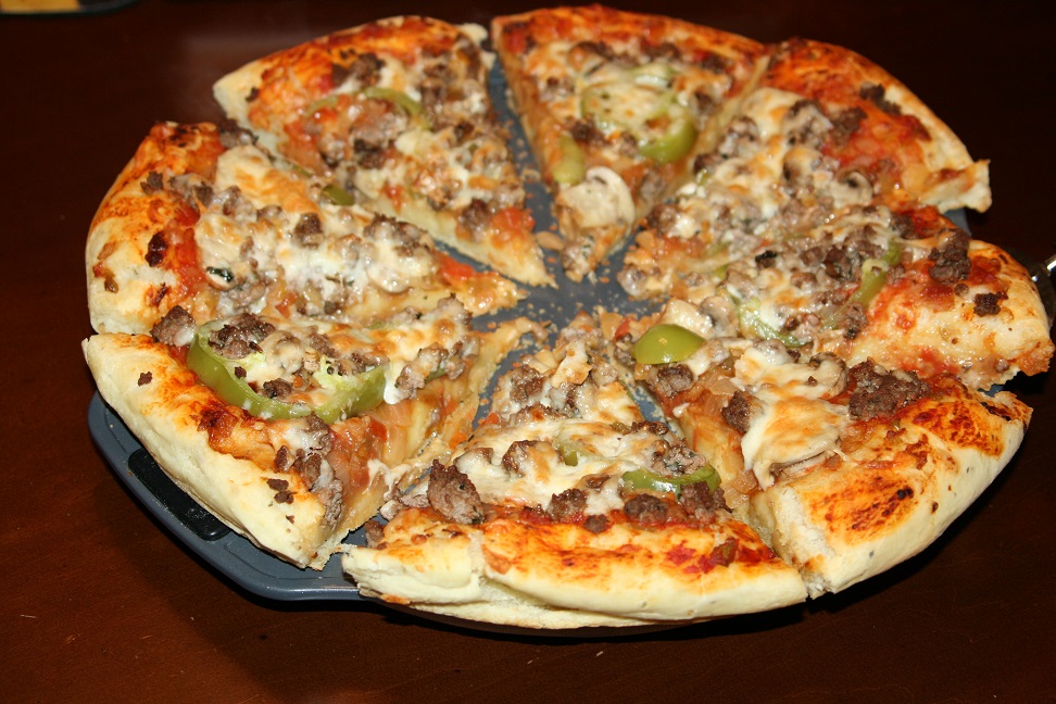 Recette Pizza maison à la viande hachée