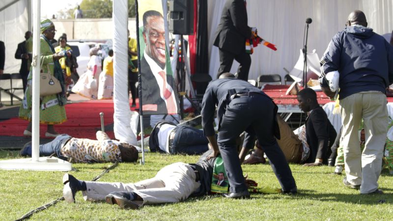 Zimbabwe : une explosion fait plusieurs blessés lors d'un meeting du président Mnangagwa
