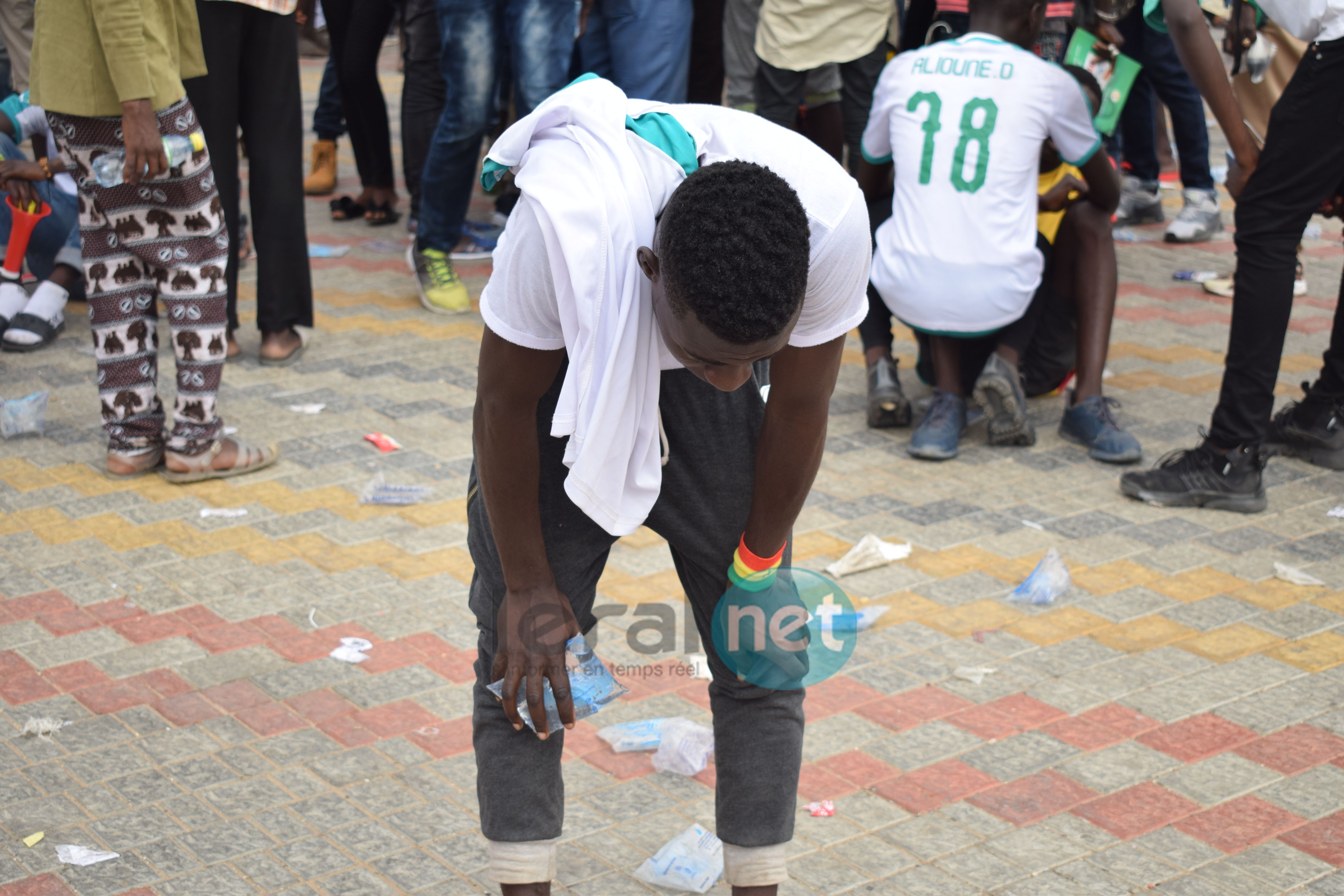 53 photos : Les supporters sénégalais KO après l'élimination des Lions