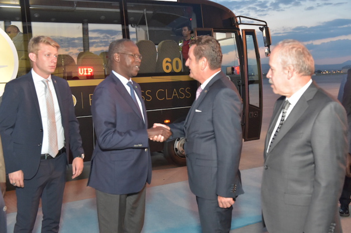 Le Premier ministre du Sénégal Mahammed Boun Abdallah Dionne est arrivé à Ankara 
