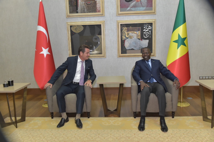 Le Premier ministre du Sénégal Mahammed Boun Abdallah Dionne est arrivé à Ankara 