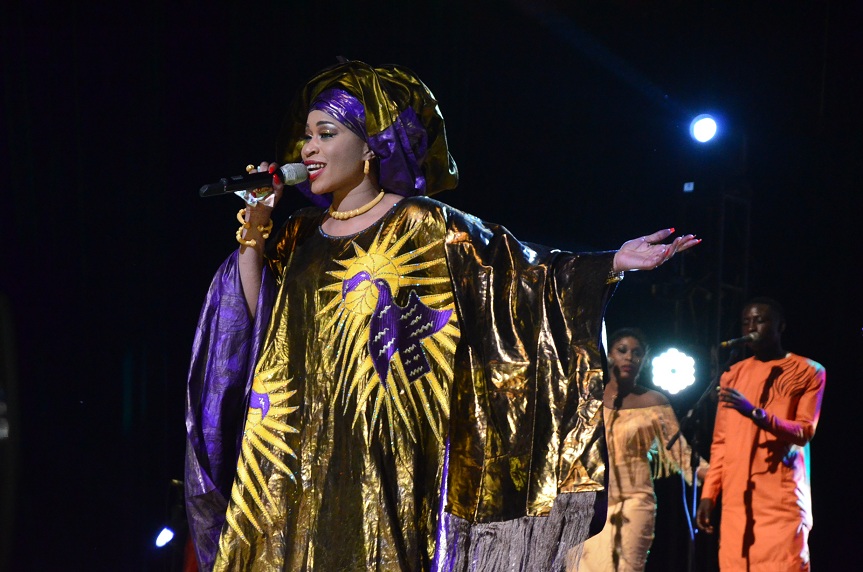 Photos : Aïda Samb et son palmane éblouissent le Grand Théâtre