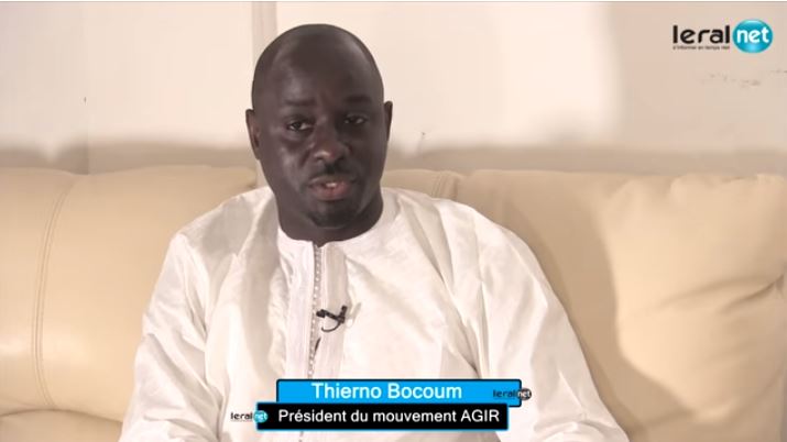 URGENT Présidentielle 2019 : Thierno Bocoum déclare officiellement sa candidature