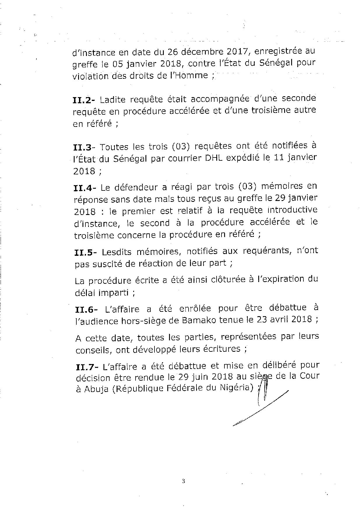  L'arrêt de la Cour de justice de la Cedeao sur l'affaire Khalifa Sall (PART 1)