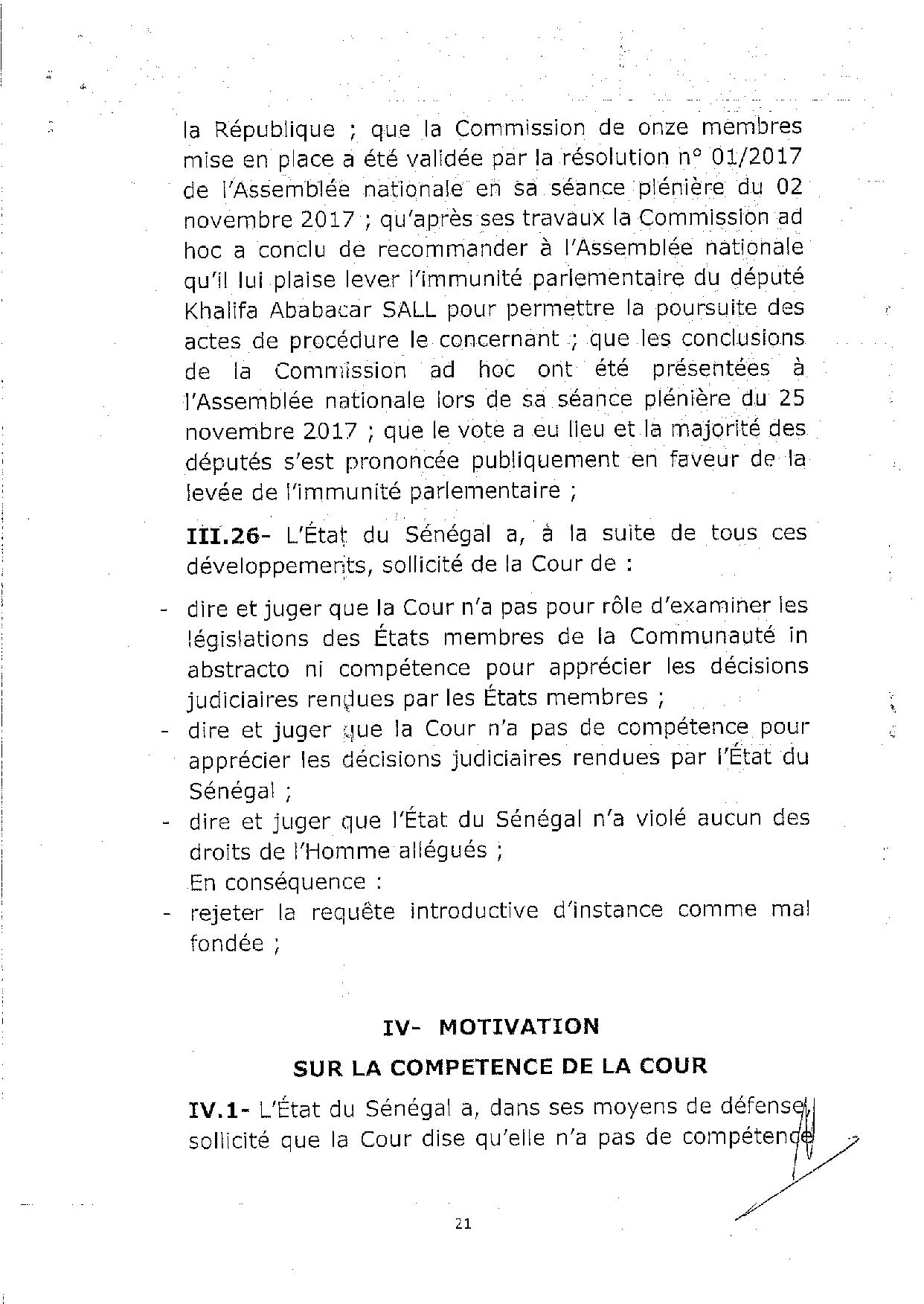 L'arrêt de la Cour de justice de la Cedeao sur l'affaire Khalifa Sall (PART 3)