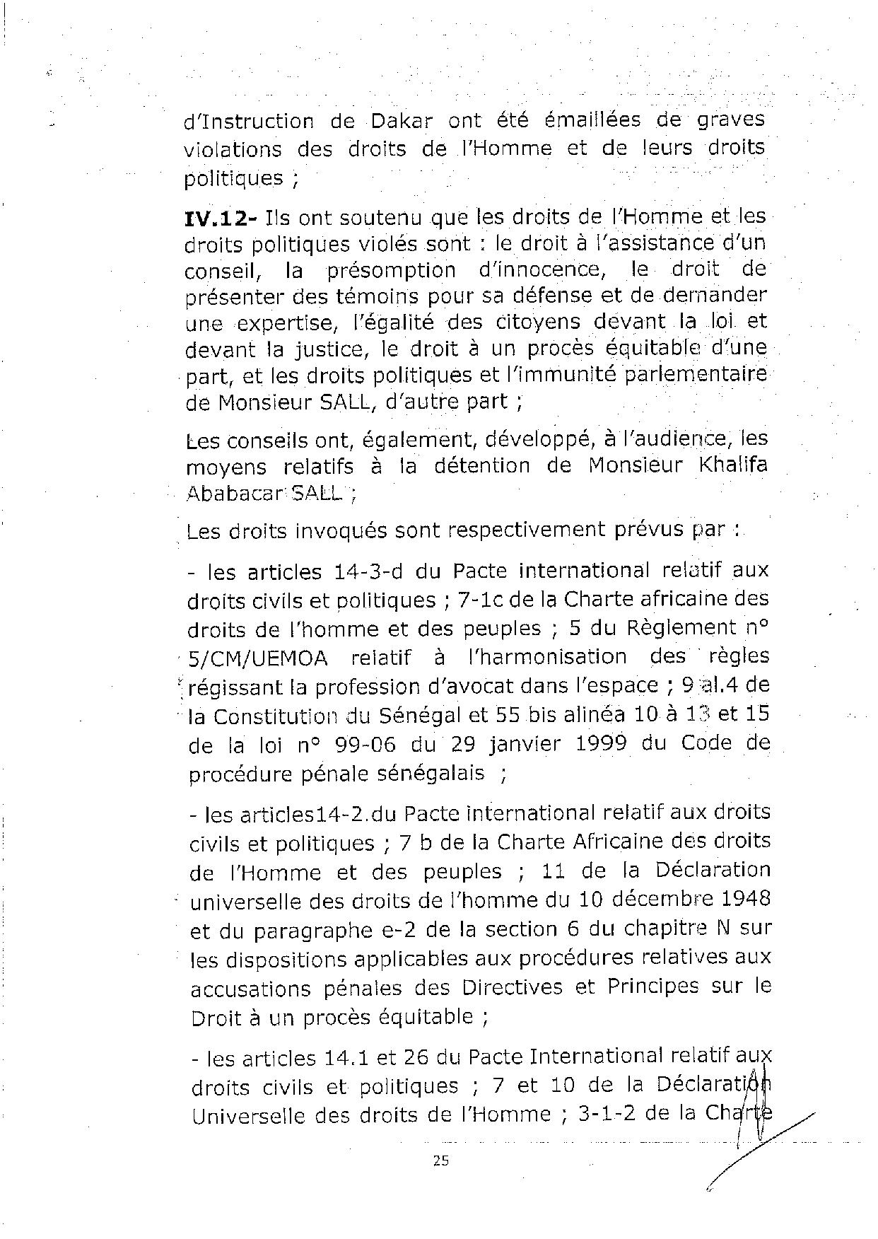 L'arrêt de la Cour de justice de la Cedeao sur l'affaire Khalifa Sall (PART 3)