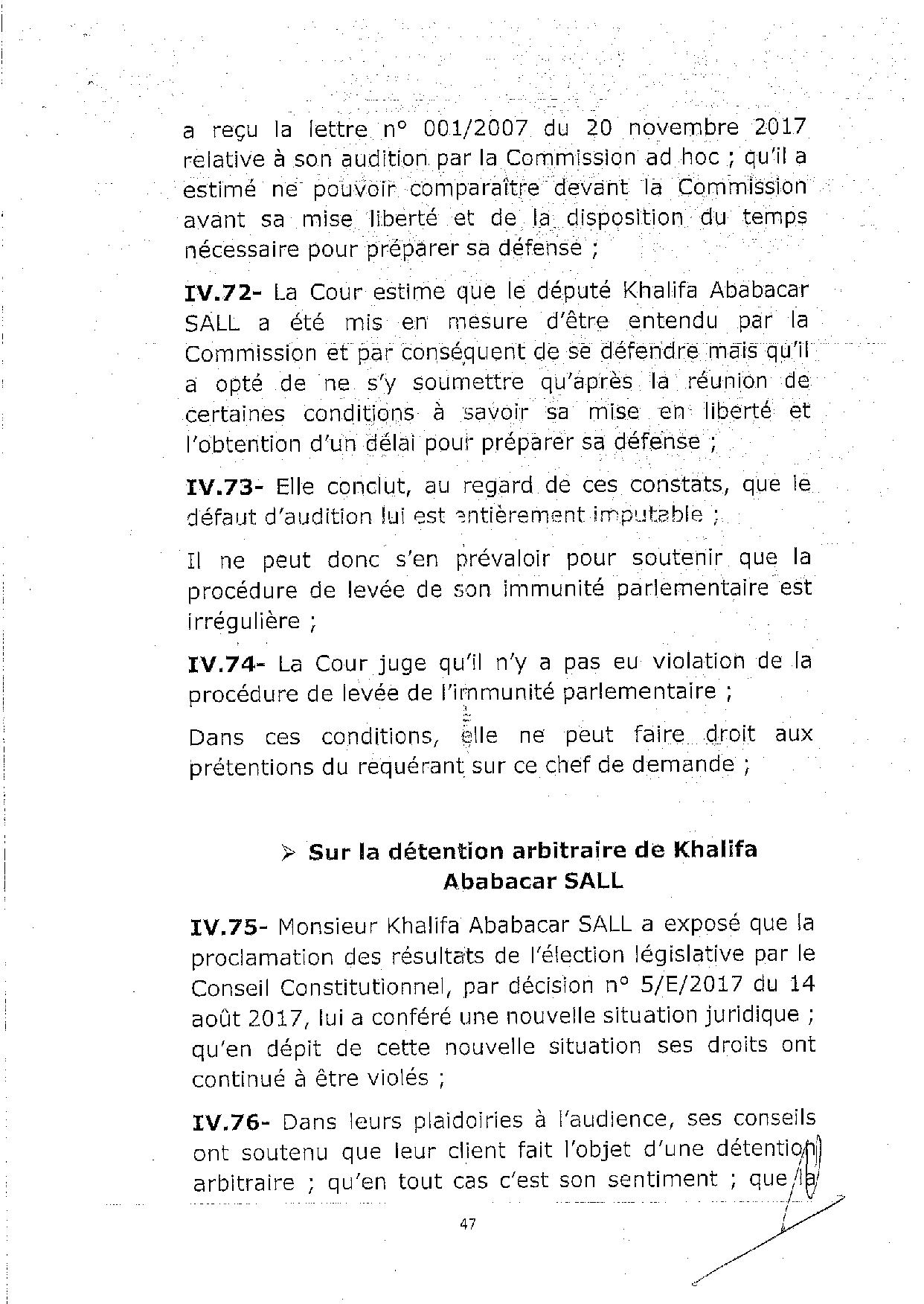 L'arrêt de la Cour de justice de la Cedeao sur l'affaire Khalifa Sall (PART 3)