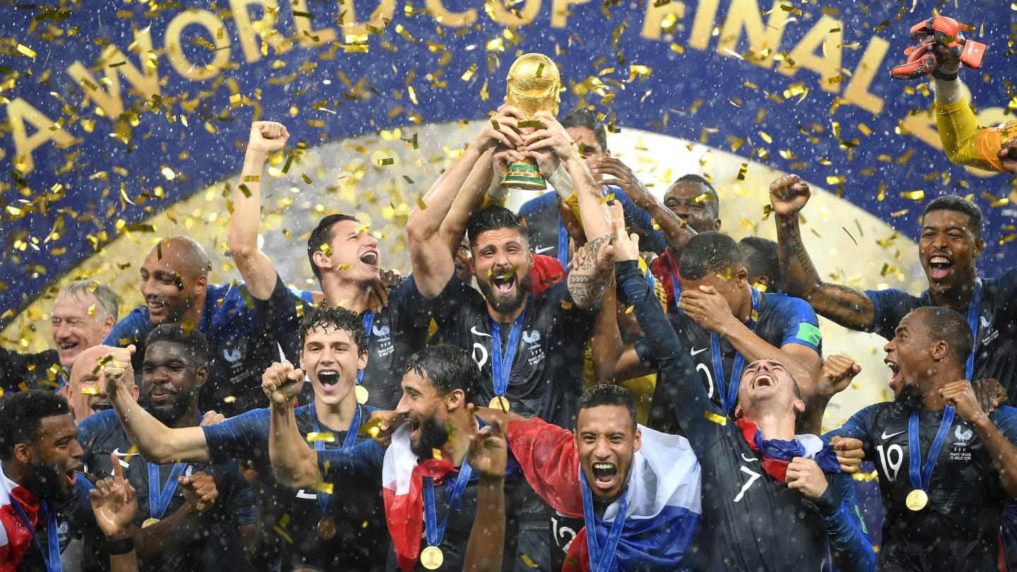  La France championne du Monde de football 2018, 20 ans après 1998