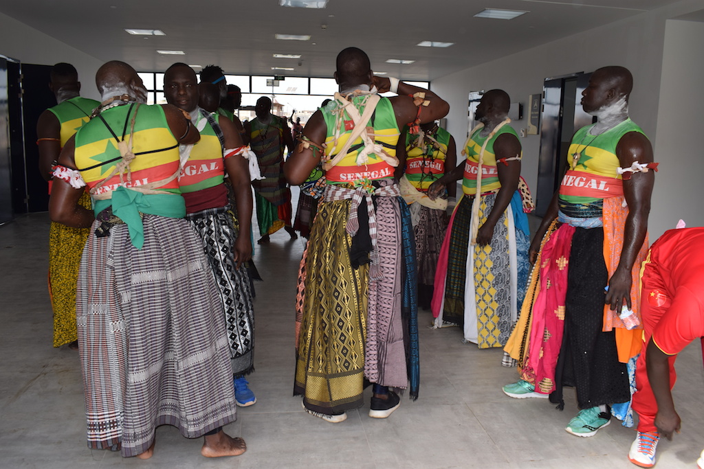 Photos : les images de la cérémonie de remise des clefs de l'arène nationale du Sénégal