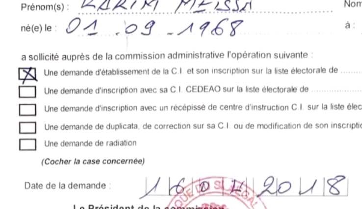 Inscription sur les listes électorales: Karim Wade débouté !