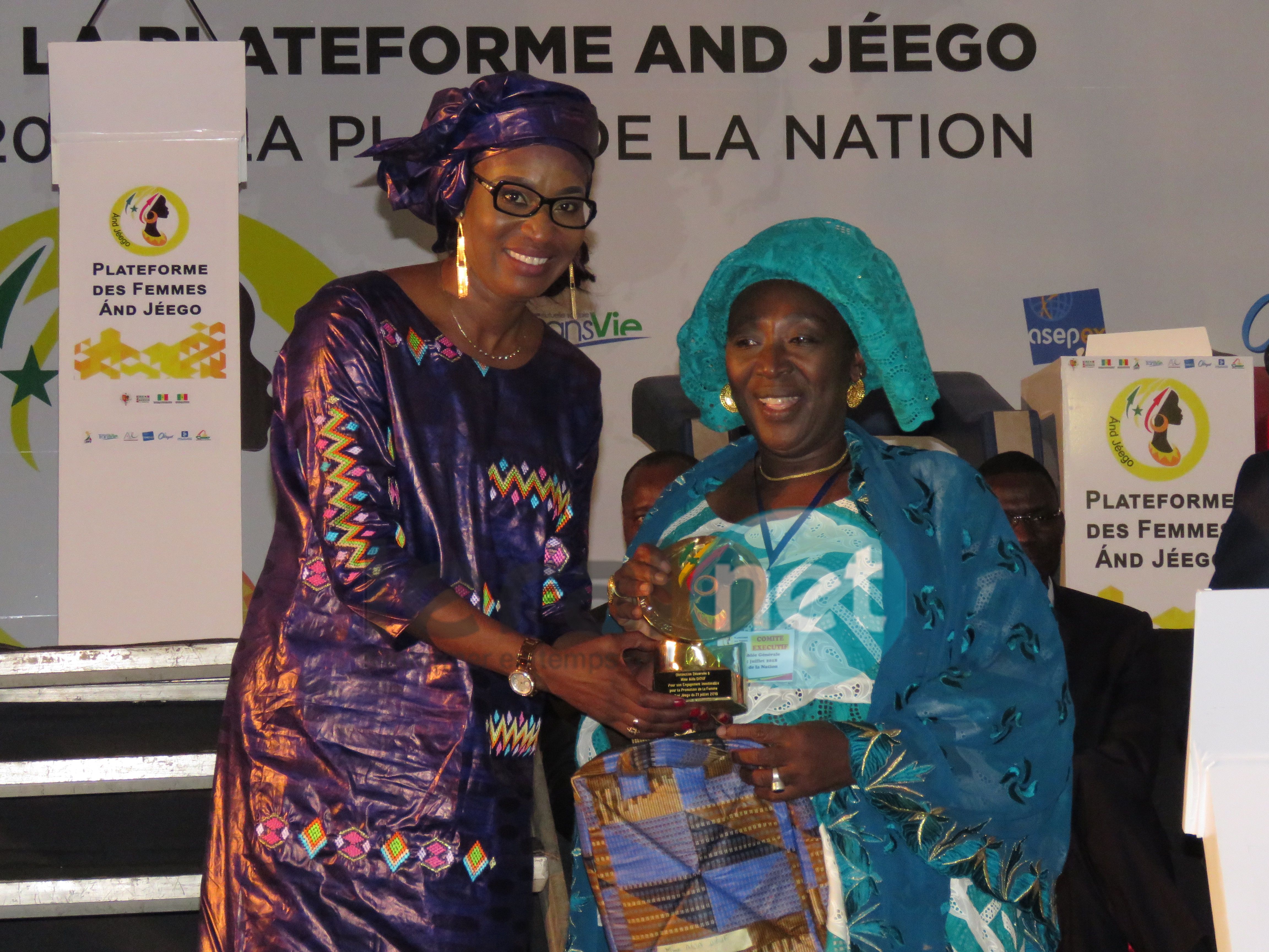 Photos : L'Assemblée Générale de Partage des Initiatives de la Plateforme des Femmes « AND JEEGO »