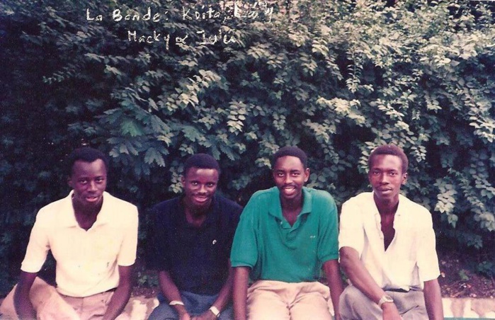 Images - Macky Sall et Souleymane Ndéné Ndiaye en 1987 à l'université de Dakar