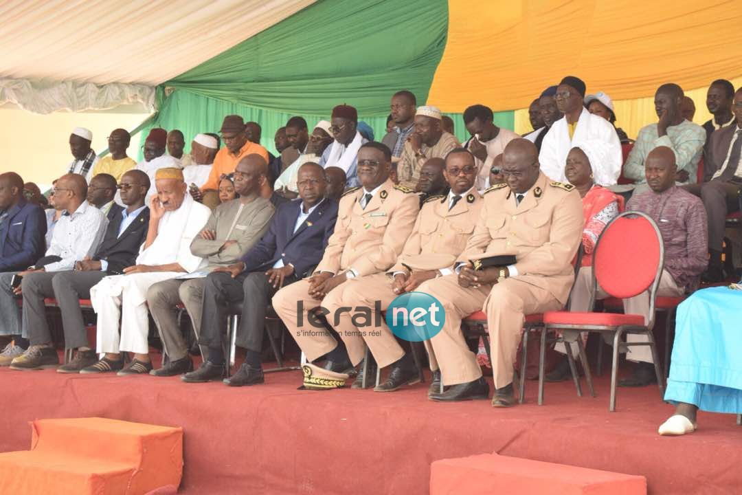 Photos : Cérémonie de la mise en oeuvre des ouvrages hydrauliques de Bayakh par le PM Abdallah Dionne 