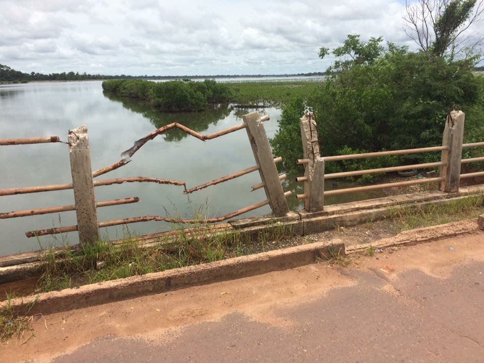 Le pont de Diouloulou, un danger permanent