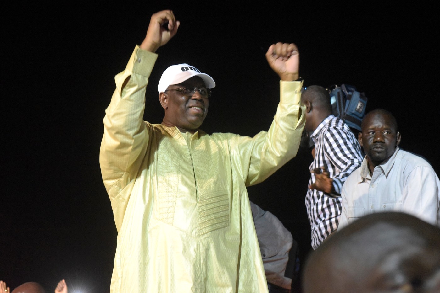 Macky Sall bande les muscles : "2019, c'est mon combat"