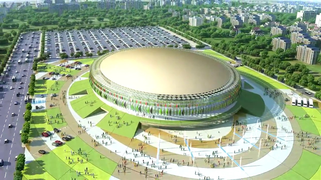 (Vidéo) Basket: « Dakar Arena », le Palais des Sports, fin prêt pour l’inauguration, regardez!
